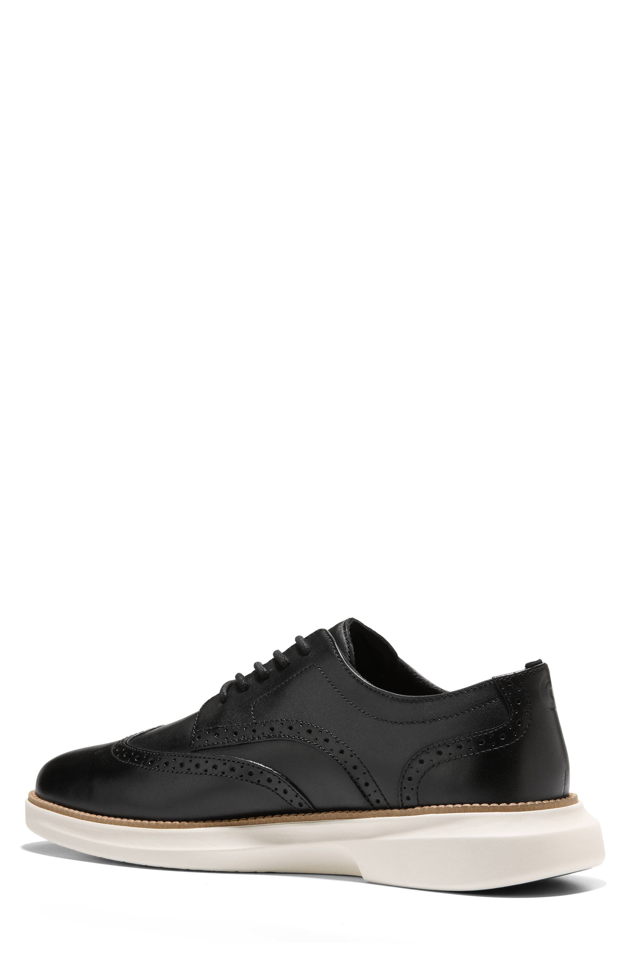 Cole Haan Grand Shadowlite Wingtip Derby, Alternate, color, Black / Ch Natural / Ivory