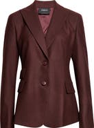 Akris Hans Wool Stretch Flannel Jacket