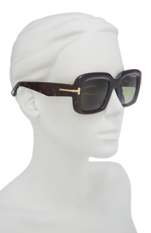 Tom Ford 53mm Square Sunglasses