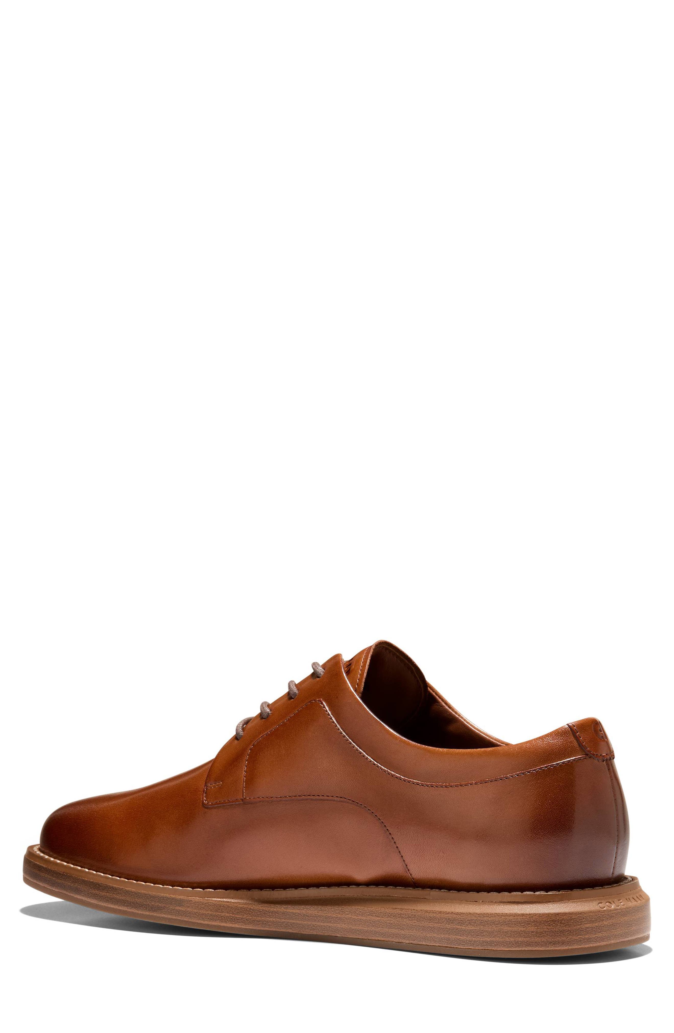 Grand Neoclassic Plain Toe Derby, Alternate, color, BRITISH TAN/ITALIAN NATURAL