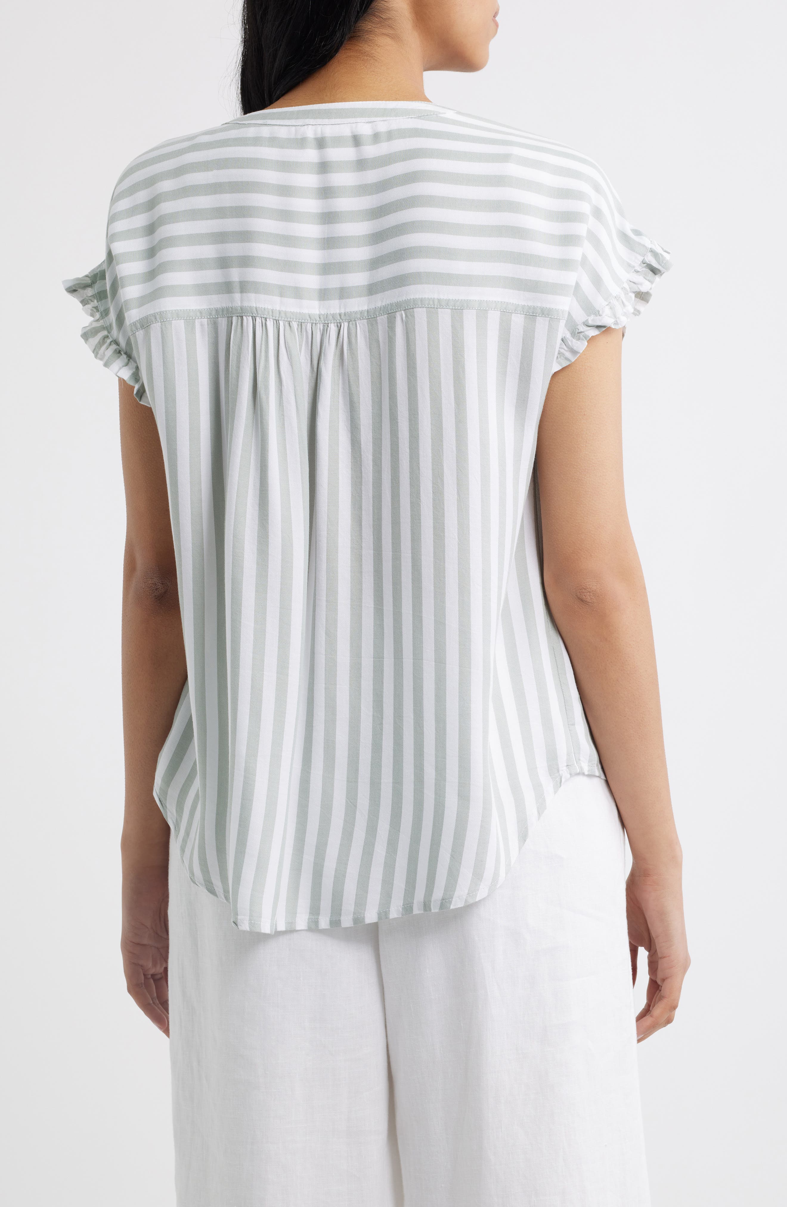 Monaka Smocked Frill Top - image 4