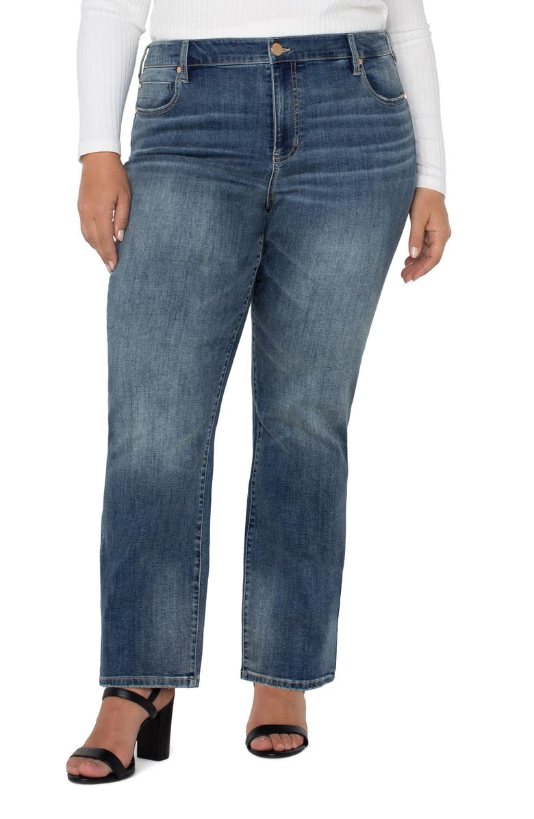 Liverpool Kennedy Straight Leg Jeans, Main, color, 