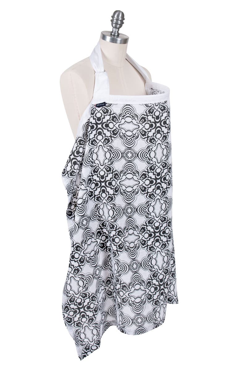 Bébé au Lait Muslin Nursing Cover & Burp Cloth Set, Alternate, color, 
