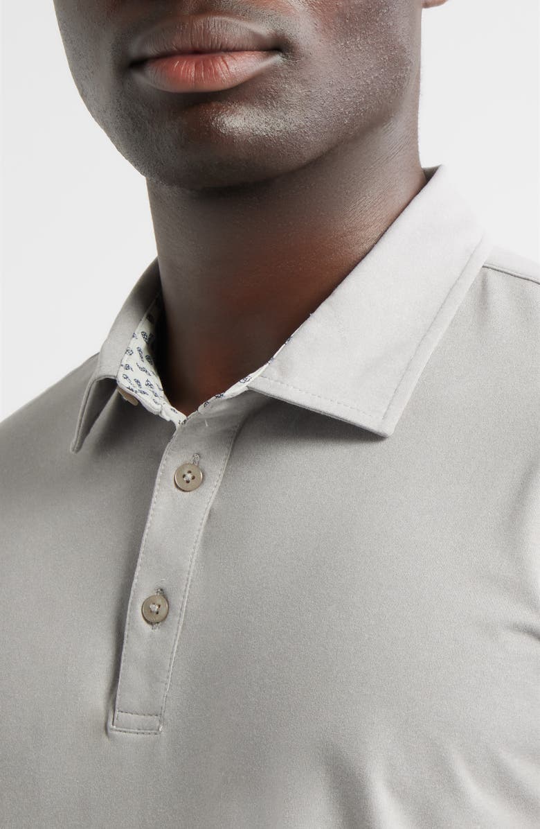 Swannies James Golf Polo, Alternate, color, Gray-Heather