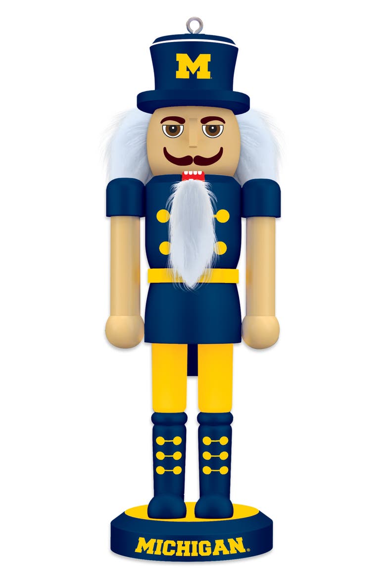 Michigan Wolverines Keepsake Nutcracker, Main, color, Multicolor
