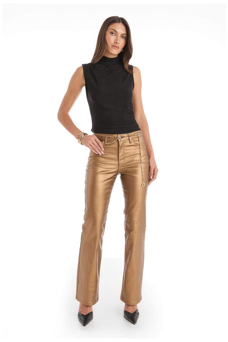 Mia Shimmer Tank, Alternate, color, Black