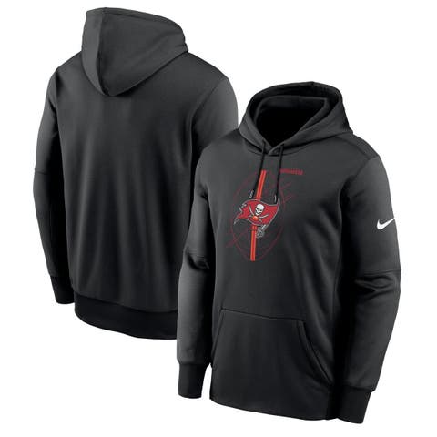 Men's Nike Black Tampa Bay Buccaneers Performance Fleece Pullover Hoodie