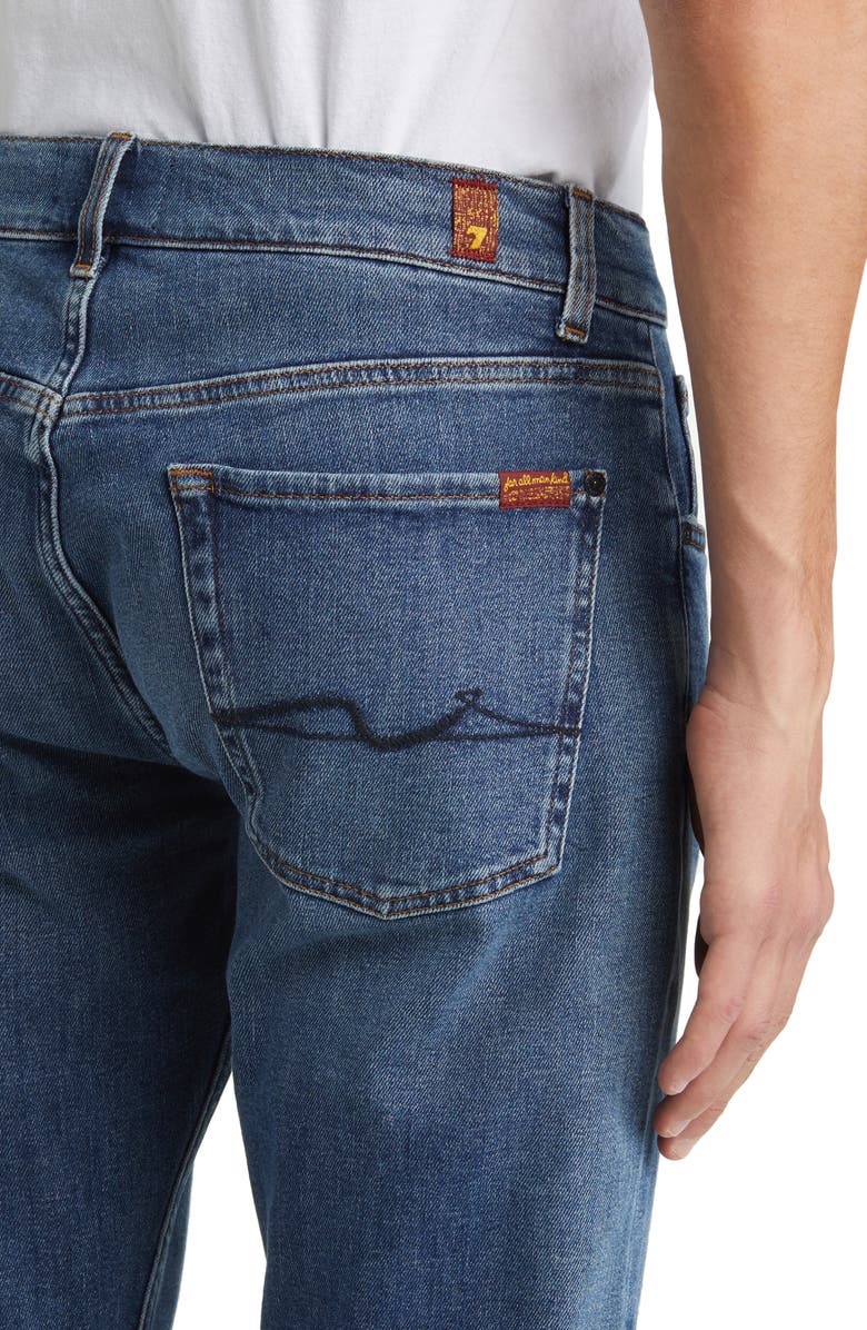 7 For All Mankind The Straight Leg Jeans, Alternate, color, Gasp