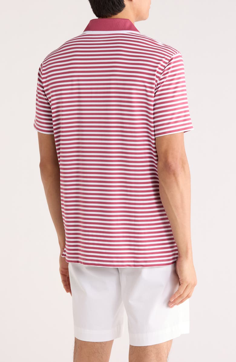 Brooks Brothers Feeder Stripe Polo, Alternate, color, Purple Multi