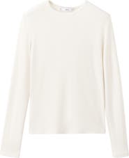 MANGO Crewneck Top