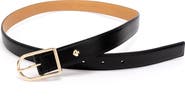 Kate Spade New York stitched feather edge belt