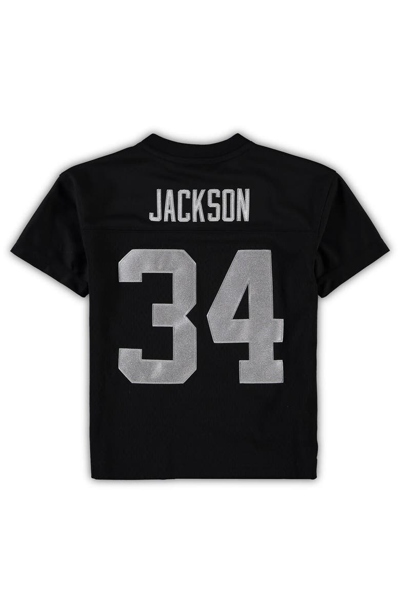 Mitchell & Ness Preschool Mitchell & Ness Bo Jackson Black Las Vegas Raiders 1988 Retired Player Legacy Jersey, Alternate, color, Black