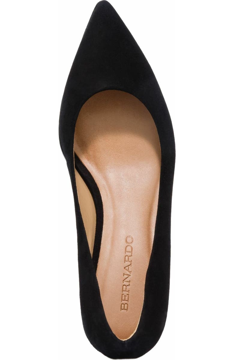 Bernardo Footwear Milie Block Heel Pump, Alternate, color, Black