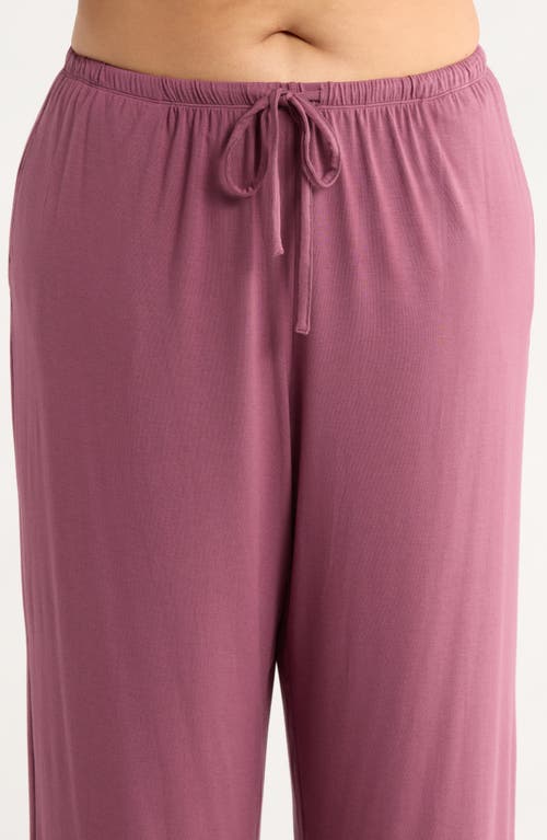 Nordstrom Moonlight Eco Lace Trim Pajamas In Purple