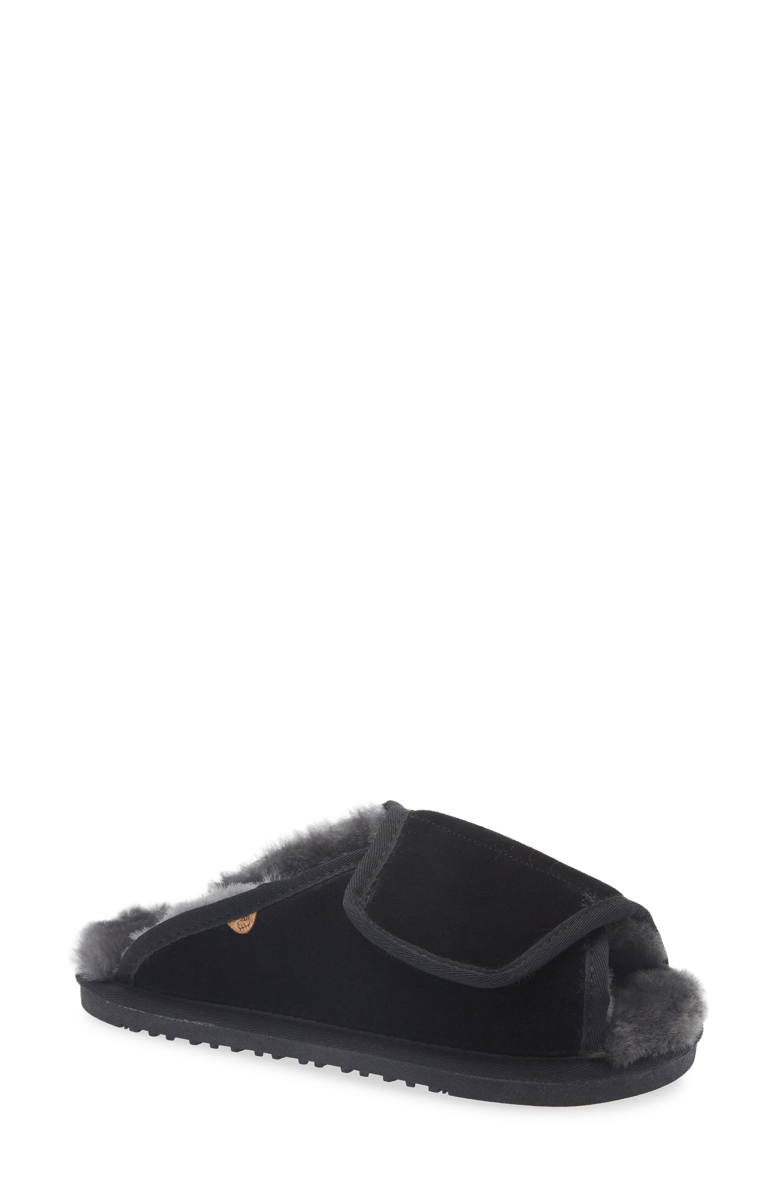 APMA Genuine Shearling Leather Slipper