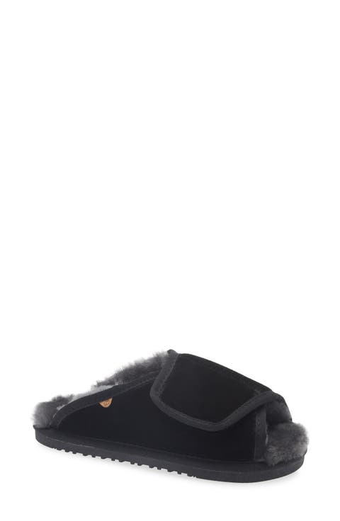 APMA Genuine Shearling Leather Slipper