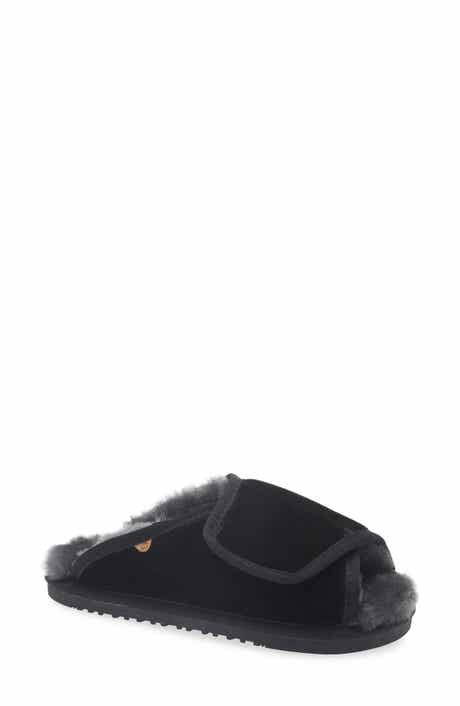 APMA Genuine Shearling Leather Slipper