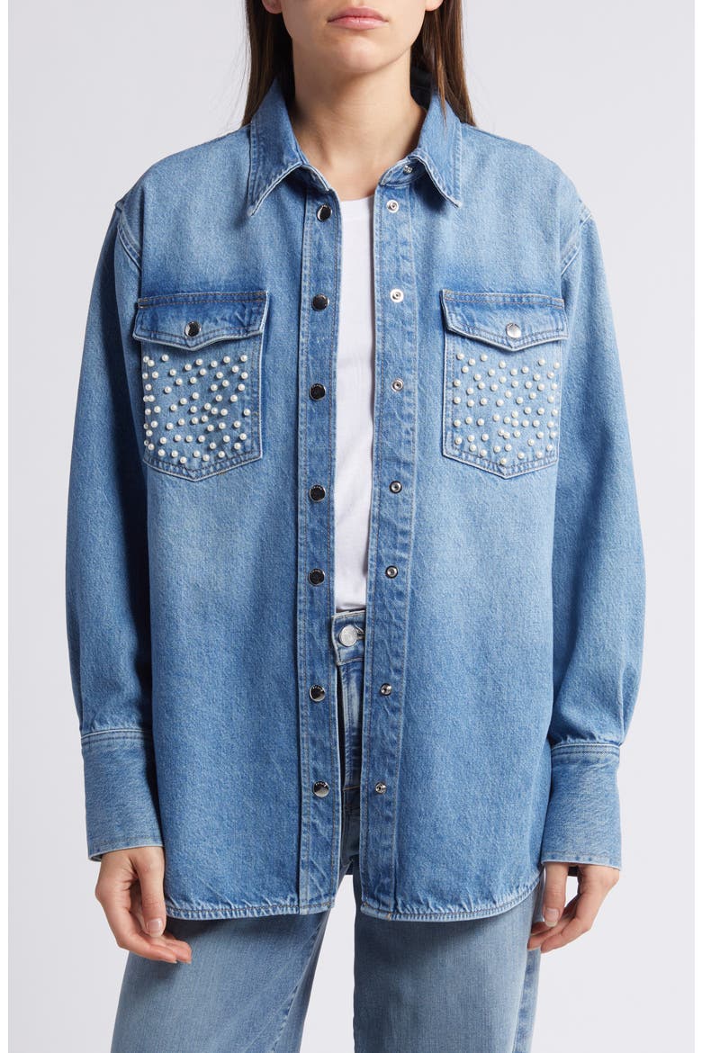 Atelier Oversize Shirt Jacket, Alternate, color, DAYLIGHT PEARL
