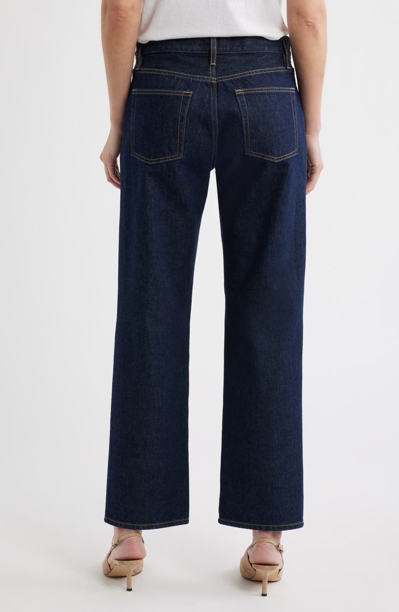 FRAME The Hang Long Straight Leg Jeans, Alternate, color, Rinse