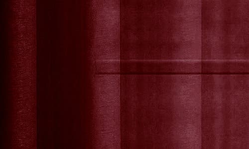 Dainty Home Sheer Set Of 2 Panel Curtains In Burgundy