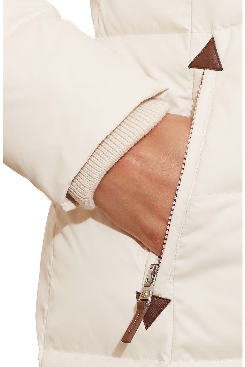 Quilted Parka, Alternate, color, OLD OLD OLD MODA CREAM