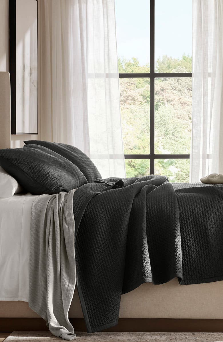 Boll & Branch Signature Texture Stitch Organic Cotton Pillow Sham, Alternate, color, 