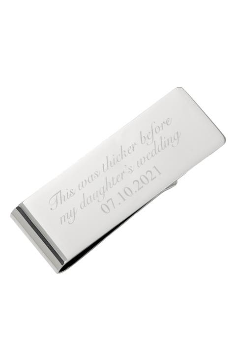 Father of the Bride Money Clip
