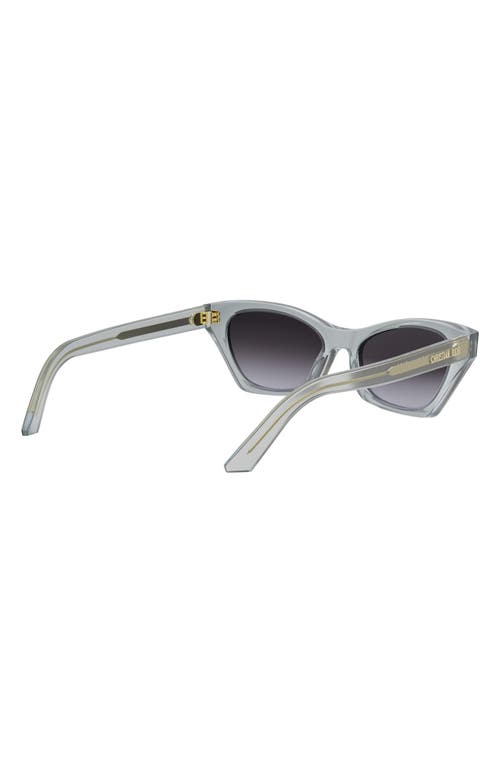 Dior 'midnight B1i Butterfly Sunglasses In Gray