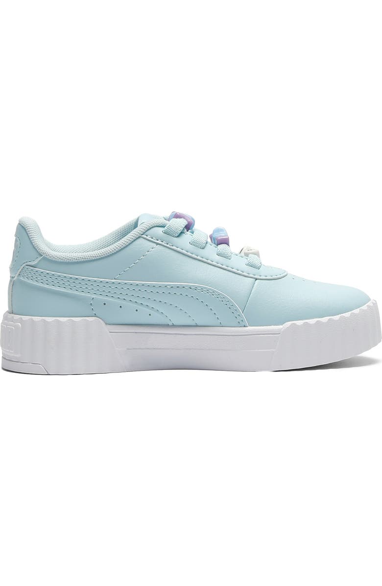 PUMA Kids' Carina 3.0 Sneaker, Alternate, color, Light Aqua/ Pink/ Lavender