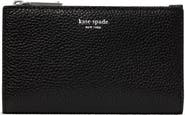 Kate Spade New York Devin Pebbled Leather Zip Pouch