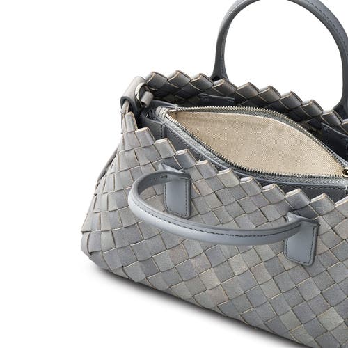 Radley The Goswell Small Ziptop Satchel Bag In Grey