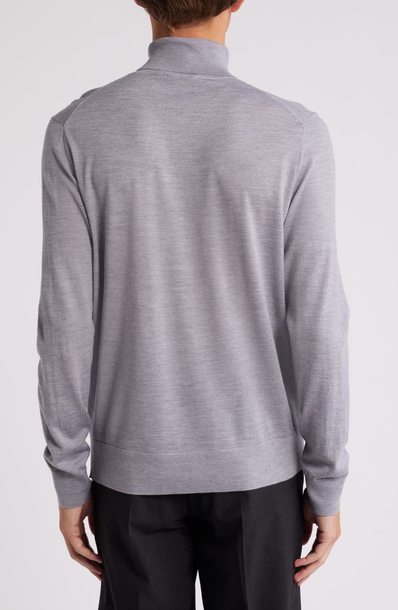 Theory Merino Wool Blend Turtleneck Sweater, Alternate, color, Cl H G/C G