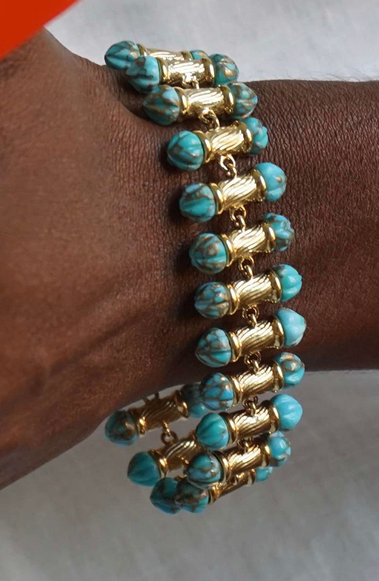 LuvMyJewelry Sunshine Twist Rays Bracelet, Alternate, color, 14Kt Gold Vermeil On Sterling