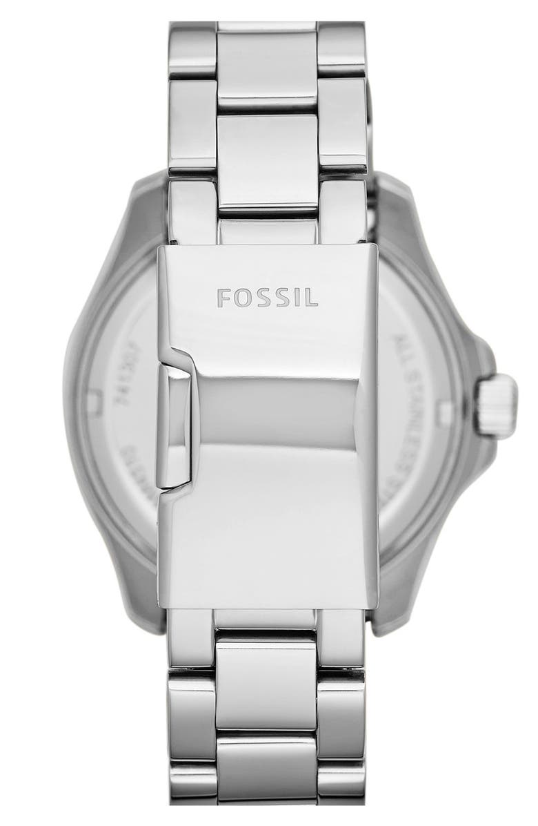 Fossil 'Cecile' Multifunction Bracelet Watch, 40mm, Alternate, color, 