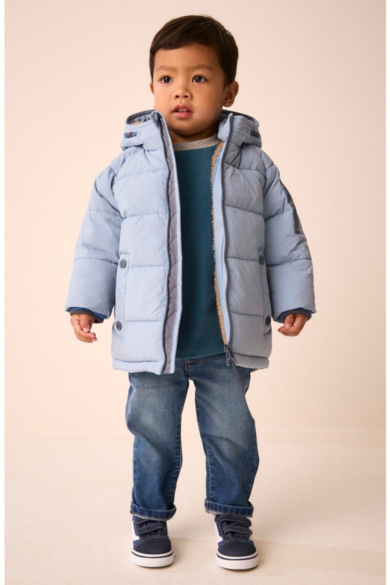 Kids' Quilted Utility Jacket, Main, color, BLUE