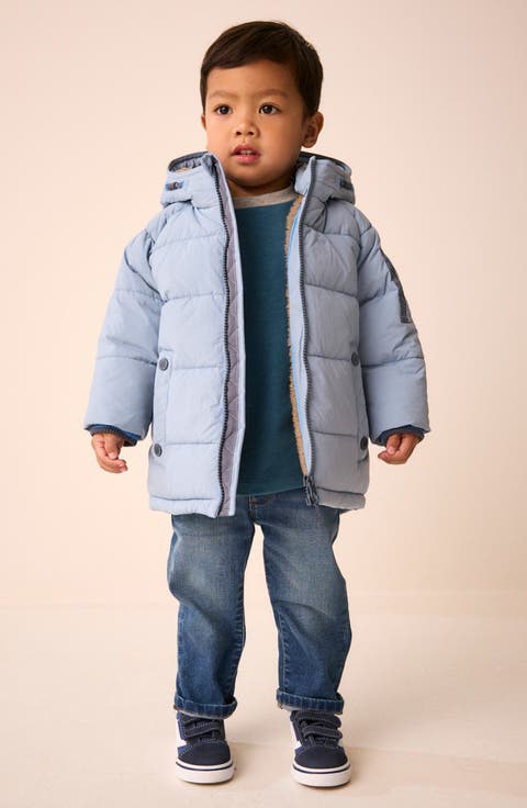 Kids' Quilted Utility Jacket