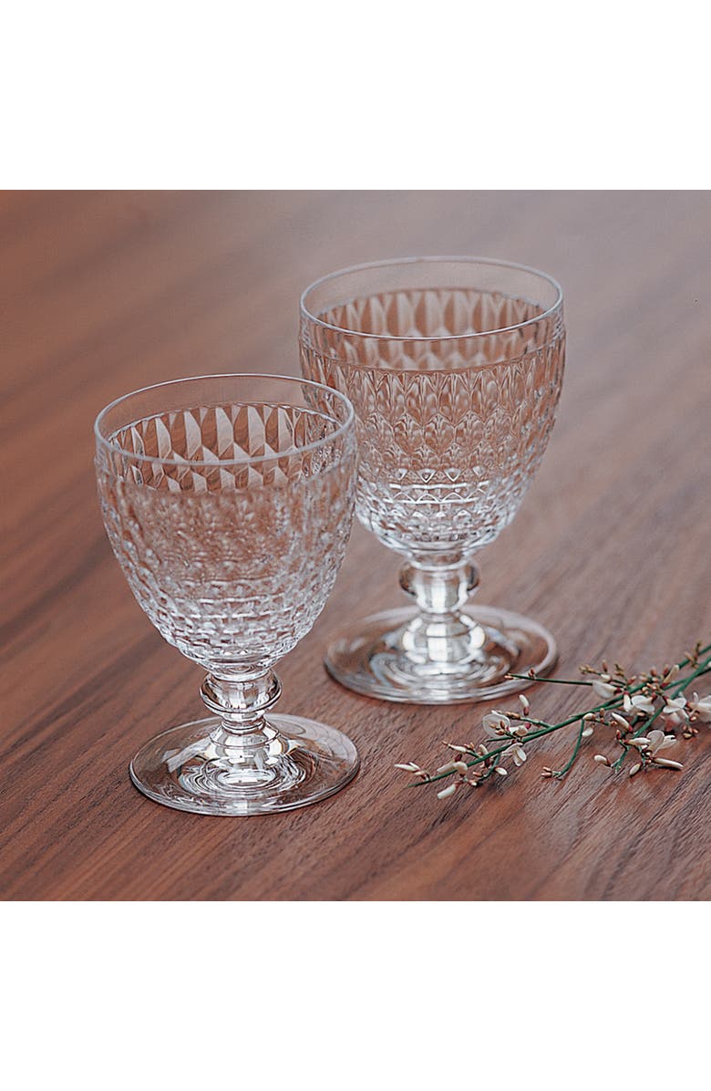 Villeroy & Boch Boston Set of 4 Goblets, Alternate, color, Clear