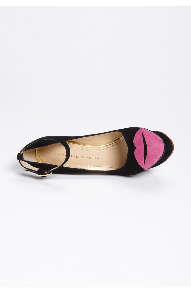 Charlotte Olympia Ankle Strap Pump, Alternate, color,