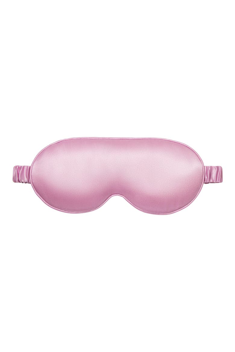 Silk Wildflower Pure Silk Contour Sleep Mask, Main, color, WILDFLOWER