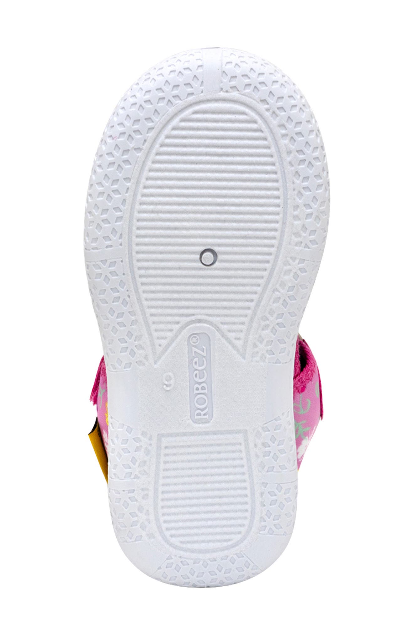 Robeez<sup>®</sup> Kids' Flower Doodles Sandal, Alternate, color, Pink