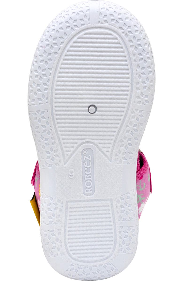 Robeez<sup>®</sup> Kids' Flower Doodles Sandal, Alternate, color, Pink