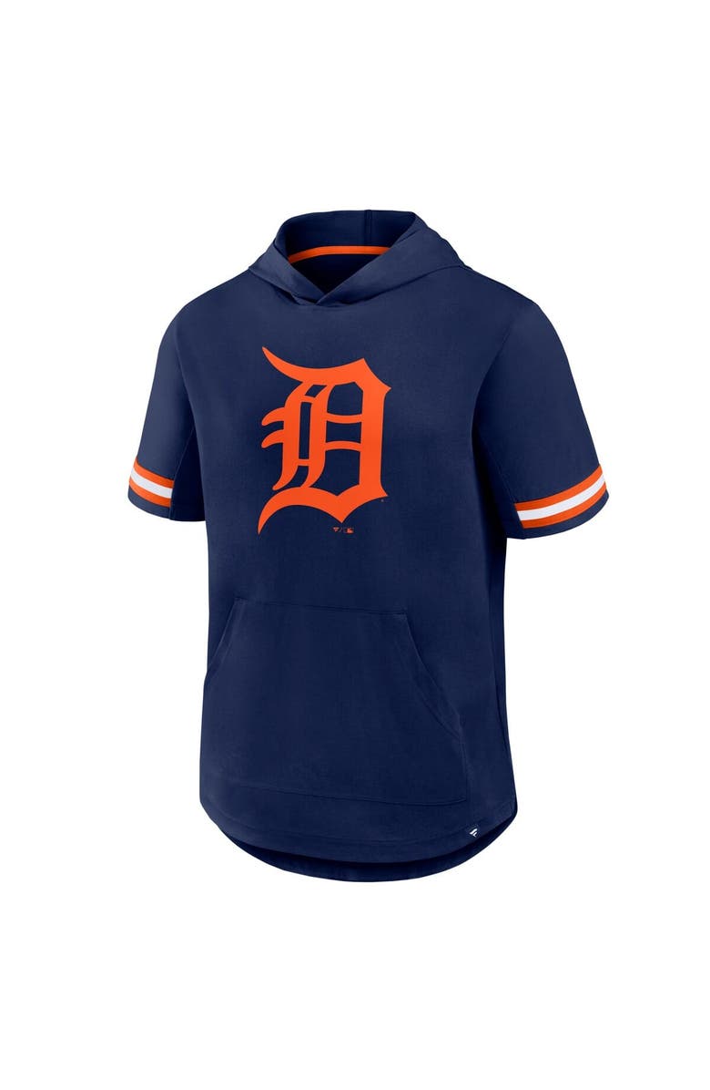 FANATICS Men's Fanatics Navy Detroit Tigers Optimal Play Hooded T-Shirt, Alternate, color, Navy