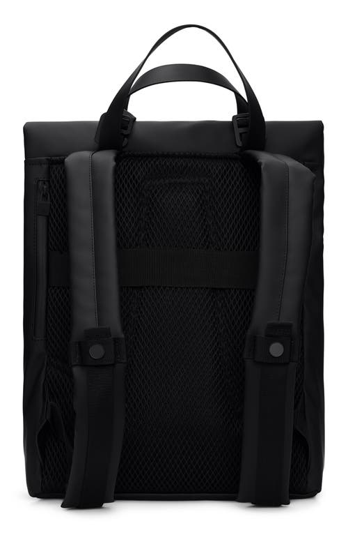 Rains 2 Way Tote Backpack In Black