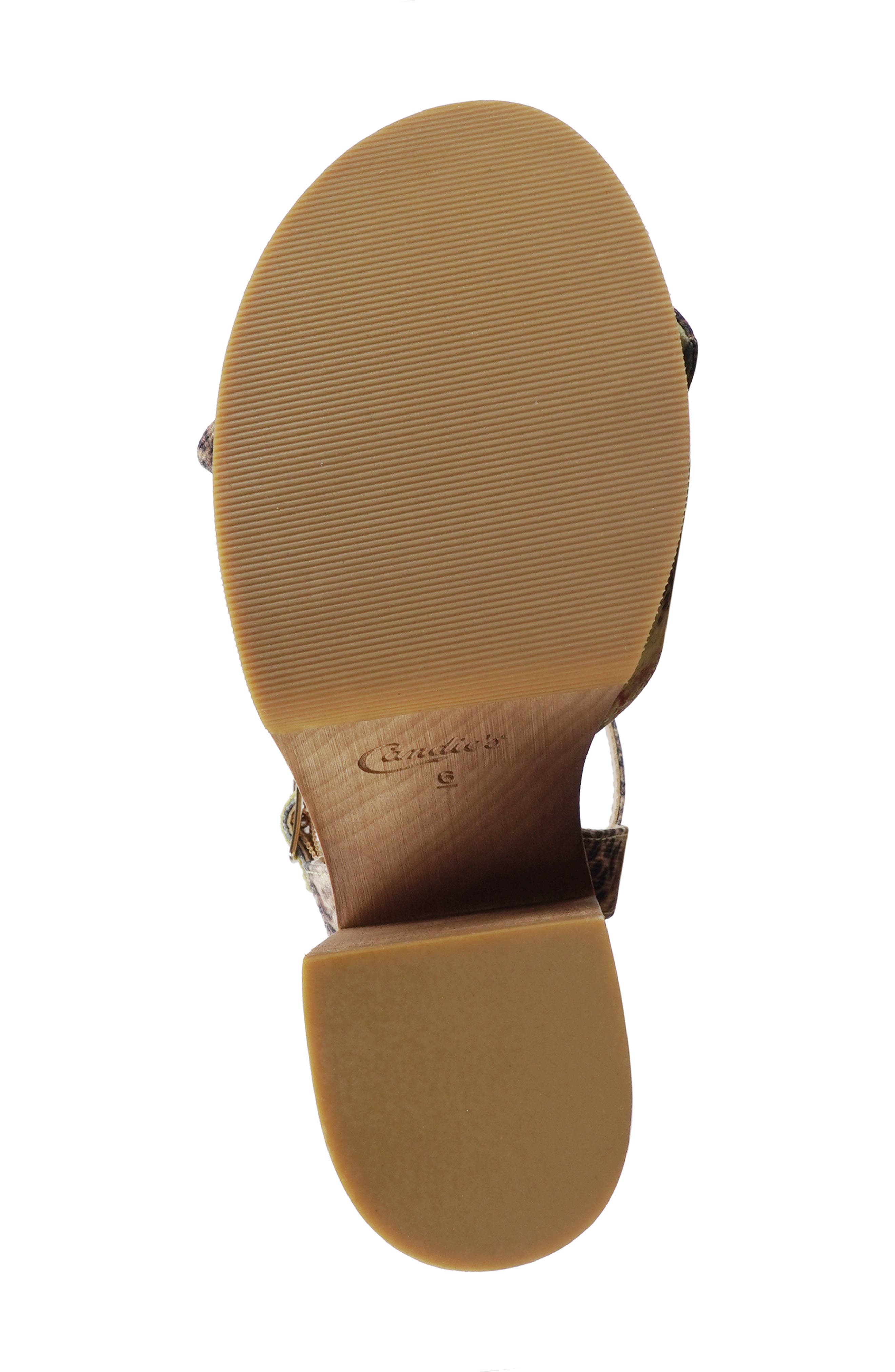 Knotted Platform Sandal, Alternate, color, YELLOW FAB