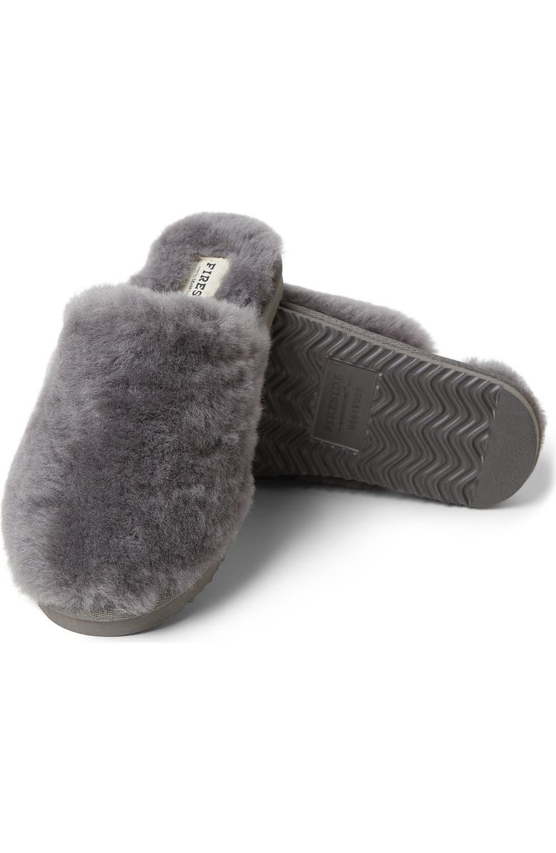 DEARFOAMS Fireside Genuine Shearling Mule Slipper, Alternate, color,