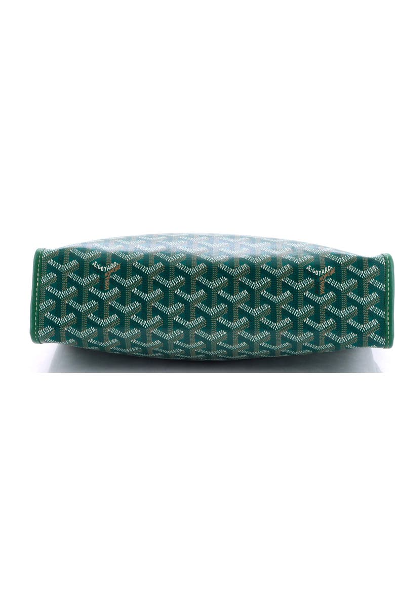 Pre-Owned Goyard Jouvence Toiletry Pouch Coated Canvas GM, Alternate, color, Green