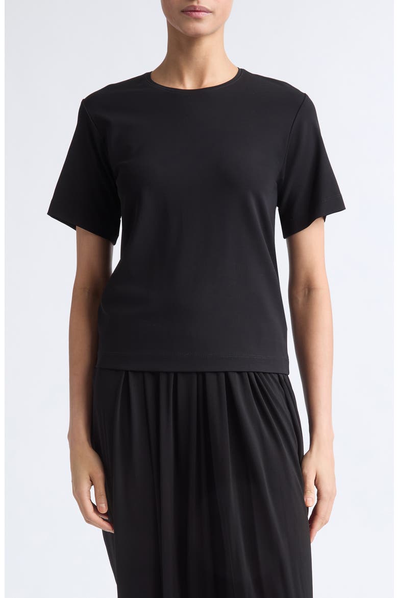 Dondi Half Sleeve T-Shirt, Main, color, BLACK