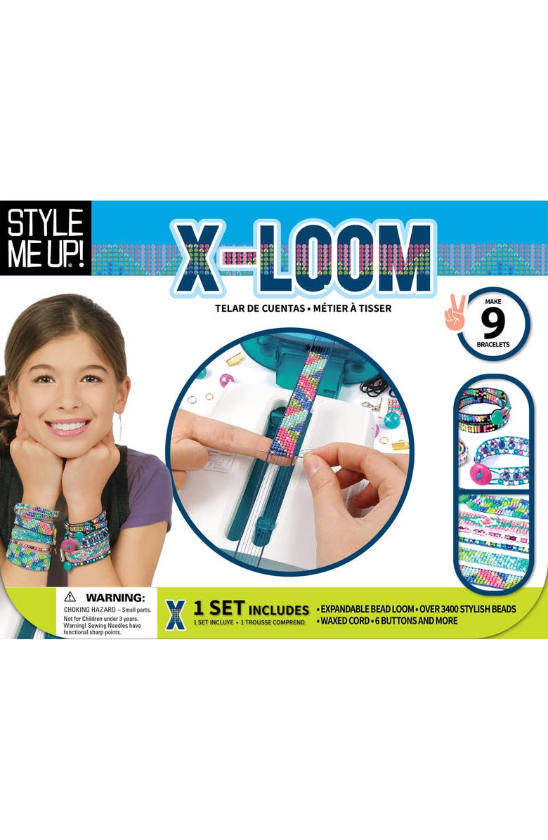 Style Me Up Kids Diy Bracelet Weaving, Alternate, color, Multicolored