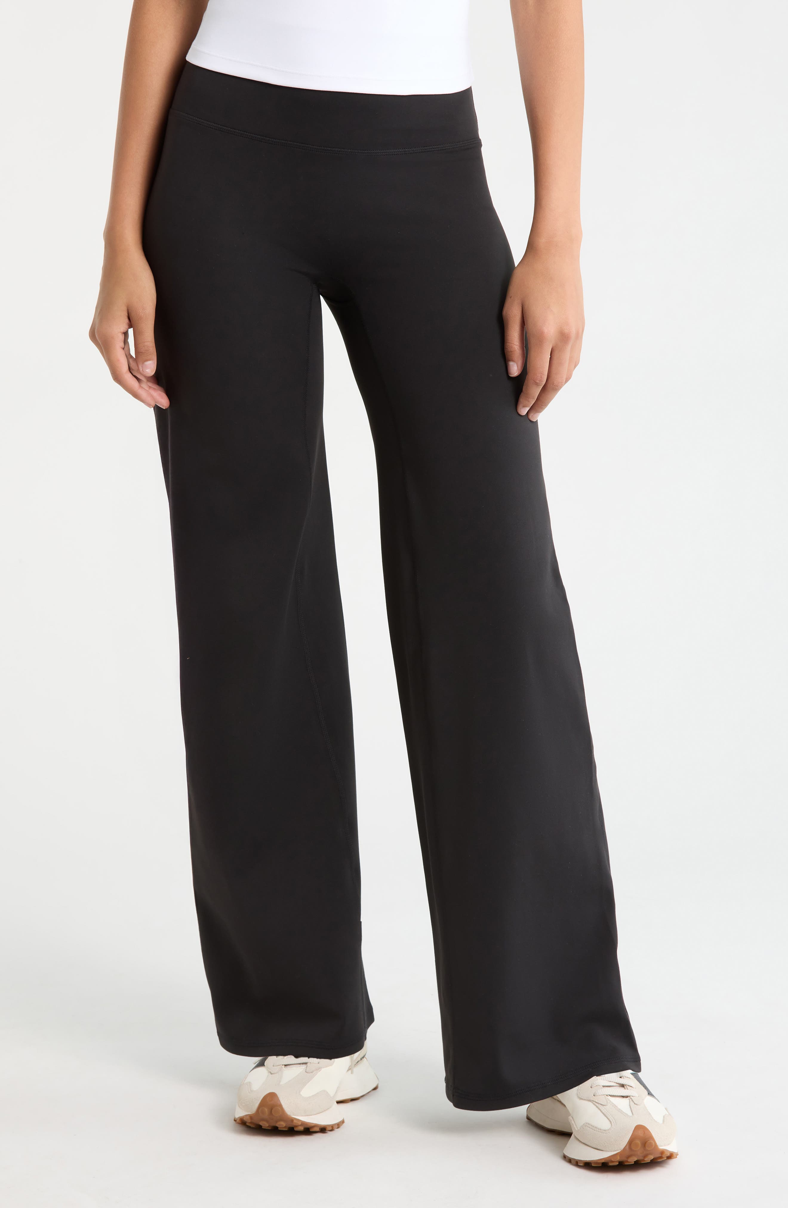 Zella Soft Luxe Wide Leg Pants | Nordstrom