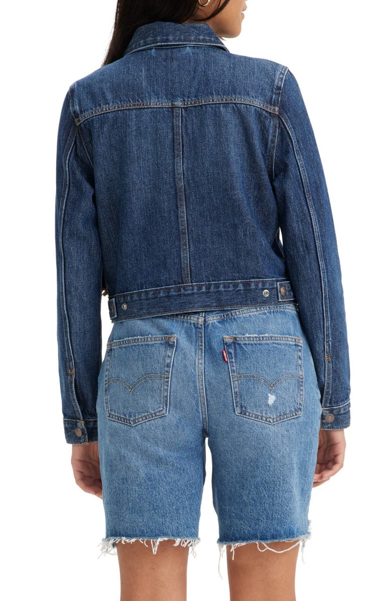 Levi's<sup>®</sup> Original Snap Trucker Jacket, Alternate, color,